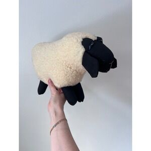 Vintage 1979 Under the Lamb Plush Sheep Stuffed Animal Farmhouse Decor